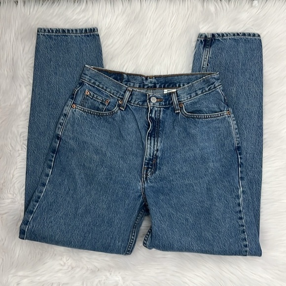 Vintage Levi’s 512 Slim Fit Tapered Leg 90s Mom Jeans Size 12 - Picture 7 of 11